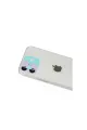 Apple İphone 12 Rainbow Kamera Lens Koruma Cam - Mor