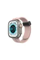 Apple Watch 38mm Kr412 Elegance Stylısh Kordon (saat Değildir) - Pudra