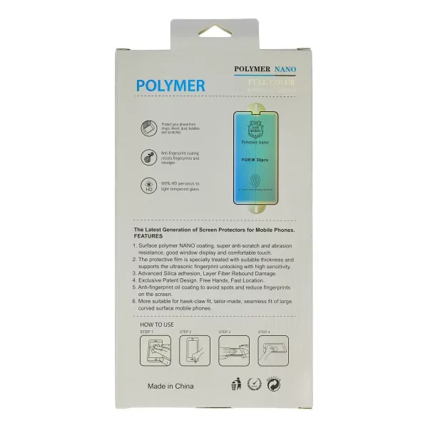 Apple İphone 7 Plus Polymer Nano Ekran Koruyucu - Siyah