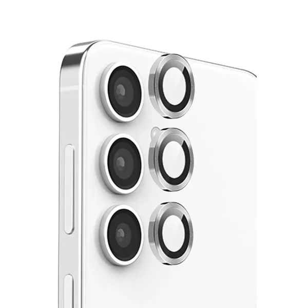 Samsung Galaxy S24 Fe Raze Metal Kamera Lens - Gri