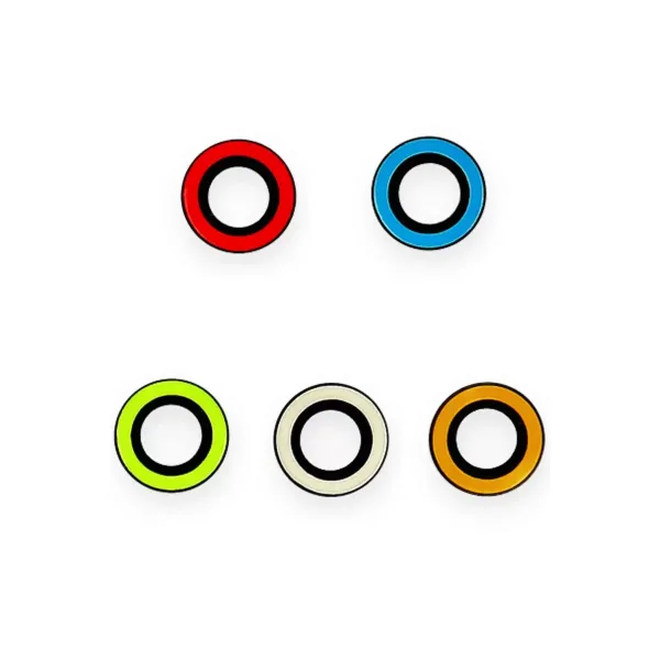 Apple İphone 13 Pro Max Neon Fosforlu Kamera Lens - Yeşil