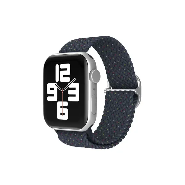 Apple Watch 38mm  Kordon - Benekli Lacivert