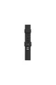 Apple Watch 38mm Kr408 Çizgili Silikon Kordon - Koyu Gri