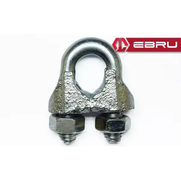 Çelik Halat Bağlama, Düğüm, Klemens 13 Mm - 20 Adet