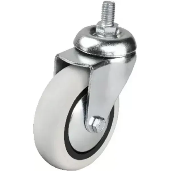 352 - 75x25 Mm Pvc Makaralı Vidalı Teker 4 Adet