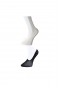 Siyah ve Beyaz Kadın Babet Çorap 3 çift