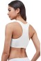 Elite Life Kadın Sporcu Dikişsiz Büstiyer Beyaz 775