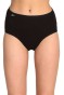 Tutku Kadın Yüksek Bel Bato İnce Lastik Külot Siyah