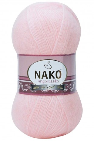 Angora Lüks El Örgü İpi Pembe 11502