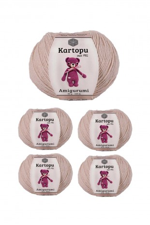 5 Adet Amigurumi El Örgü İpi 50gr 793