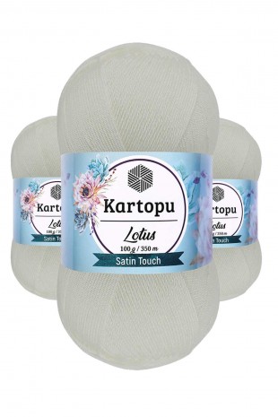3 Adet Lotus Bikini Büstiyer Bluz Örgü İpi  K010 Beyaz