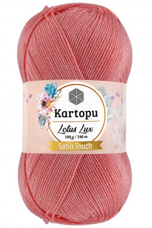 Lotus Lux Bikini Büstiyer Bluz Simli Örgü İpi K766 Gül Pembe