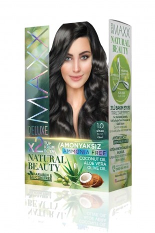 Natural Beauty Amonyaksız Saç Boyası 1.0 Siyah