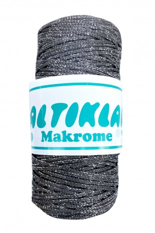 Polyester Simli Makrome İpi S-420