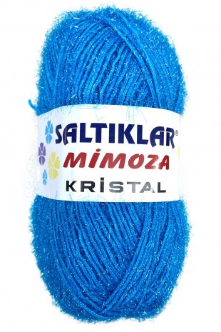 Mimoza Kristal Işıltılı Şal Patik Yelek İpi 03