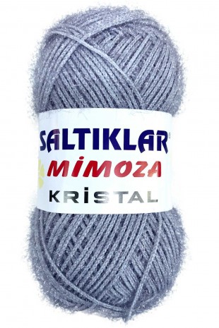 Mimoza Kristal Işıltılı Şal Patik Yelek İpi 06