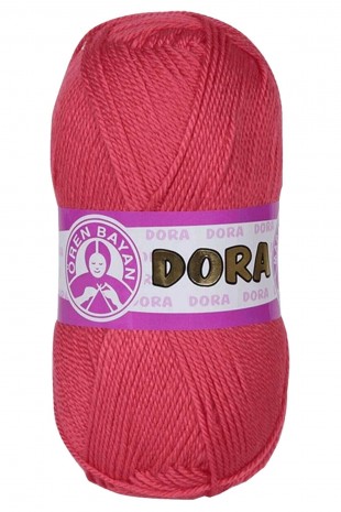 Dora El Örgü İpi Yünü 100 gr 002 Nar Çiçeği