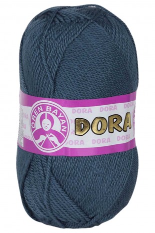 Dora El Örgü İpi Yünü 100 gr 018 Petrol Mavi
