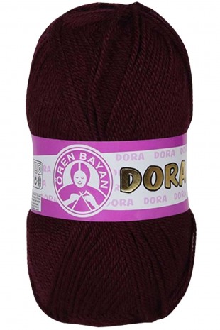 Dora El Örgü İpi Yünü 100 gr 035 Bordo