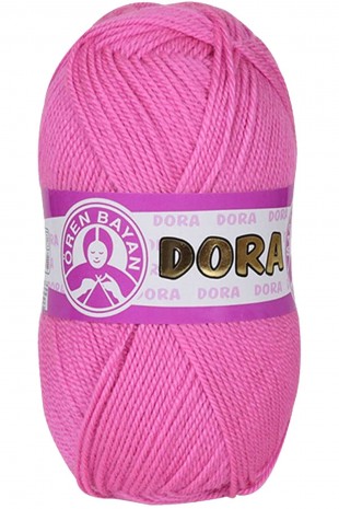 Dora El Örgü İpi Yünü 100 gr 042 Pembe