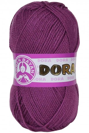 Dora El Örgü İpi Yünü 100 gr 051 Gül Kurusu
