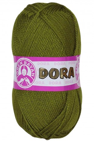 Dora El Örgü İpi Yünü 100 gr 076 Yeşil