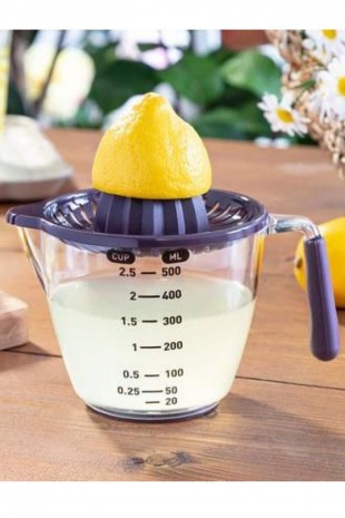 Kulplu Narenciye Sıkacağı ve Ölçü Kabı 500 Ml