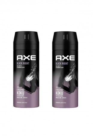 2 Adet Black Night Erkek Deodorant Sprey 150 ML