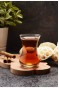 İnce Belli Klasik Düz Çay Bardağı 6'lı Takım