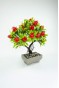Dekor Ağaç Bereket Nar Ağacı Saksılı Dekoratif Ağaç Biblo 24x13 cm