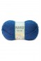 5 Adet Vizon Premium Akrilik El Örgü İpi Yünü Renk No:517 Orta Mavi