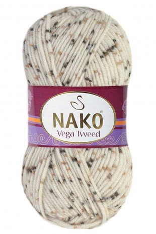 1 Adet Vega Tweed Premium Akrilik El Örgü İpi Yünü No: 35017