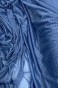 Yağmur Damlası Simli Abiye Elbise Şallık Tül Kumaş İndigo Mavi 89