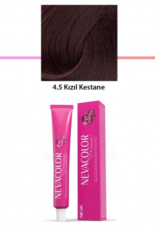 Premium 4.5 Kızıl Kestane - Kalıcı Krem Saç Boyası 50 g Tüp