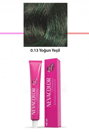 Premium 0.13 Yoğun Yeşil - Kalıcı Krem Saç Boyası 50 g Tüp