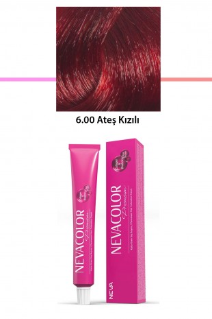 Premium 6.00 Ateş Kızılı - Kalıcı Krem Saç Boyası 50 g Tüp