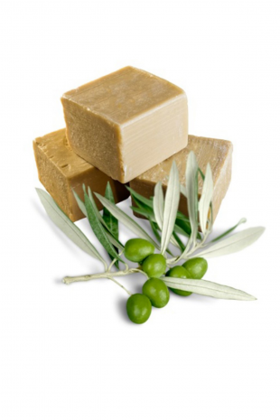 Zeytinyağı Sabunu Hatay El Yapımı %100 Organik Doğal Yeşil Sabun 1 Kalıp 130 Gram