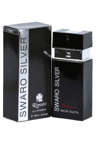 Riposte 24 Saat Etkili Erkek Parfüm - Swaro Silver - For Men 100 Ml
