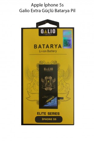 Apple İphone 5S Galio Extra Güçlü Batarya Pil 2010 Mah