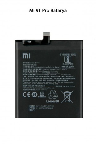 Mi 9T Pro Telefonlarla Uyumlu Batarya Pi 4000 mAh