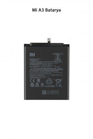 Mi A3 Telefonlarla Uyumlu Batarya 4030 mAh