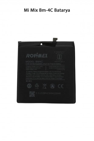 Mi Mix Bm-4C Telefonlarla Uyumlu Batarya 4400 mAh