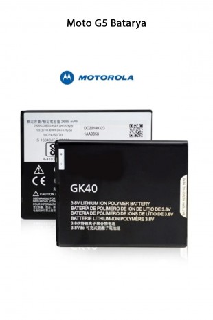 Motorola Moto G5 Telefonlarla Uyumlu Batarya 2800 mAh
