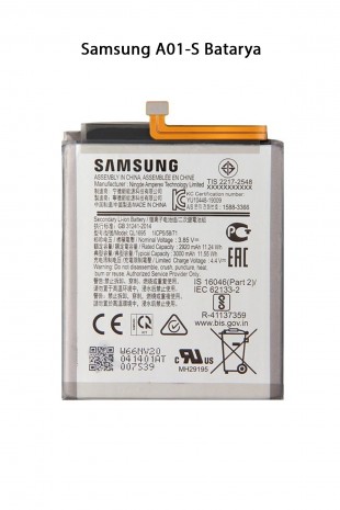 Samsung A01-S Telefonlarla Uyumlu Batarya 3000 mAh