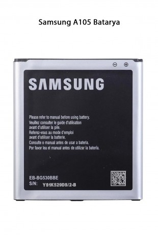 Samsung A105 Telefonlarla Uyumlu Batarya 3400 mAh