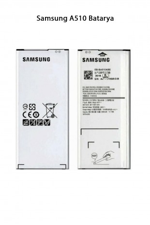 Samsung A510 Telefonlarla Uyumlu Batarya 2900 mAh