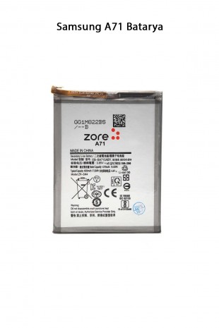 Samsung A71 Telefonlarla Uyumlu Batarya 4500 mAh