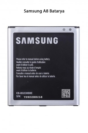 Samsung A8 Telefonlarla Uyumlu Batarya 3000 mAh
