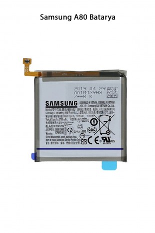 Samsung A80 Telefonlarla Uyumlu Batarya 3700 mAh