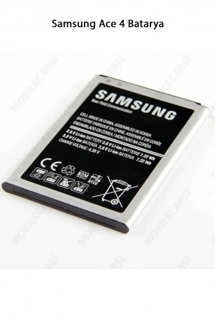 Samsung Ace 4 Telefonlarla Uyumlu Batarya 1800 mAh